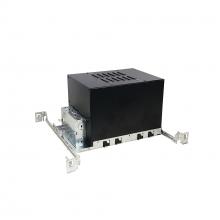 Nora NCHAIC3-8L2P01 - 8" Sapphire III Adjustable IC AT New Construction Housing, 16W / 1500lm, 120V Input, Phase