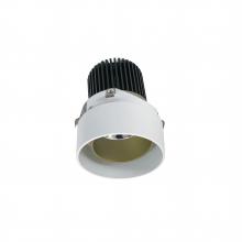 Nora NIO-2RTLNDC27QMPW - 2" Iolite LED Round Trimless Downlight, 10-Degree Optic, 850lm / 12W, 2700K, Matte Powder White