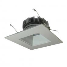 Nora NLCB2-65620CDWW - 6" Cobalt Dedicated High Lumen Square/Square, 2000lm, Comfort Dim, White Reflector / White