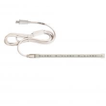 Nora NUTP13-W82-12-940/CPSP - Custom Cut 82-ft 120V Continuous LED Tape Light, 330lm / 3.6W per foot, 4000K, w/ Mounting Clips and