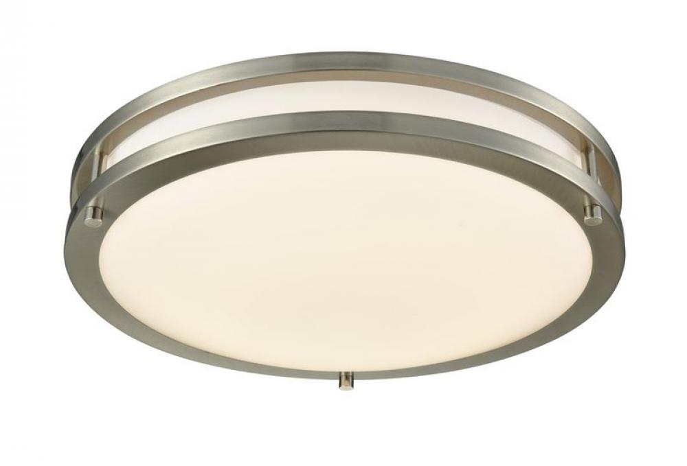 FLUSH MOUNT DISK LIGHT, 16 IN., 25W, 120V, 3000K, ETL, ES