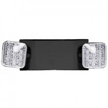 Westgate MFG C1 EL-1L-BK - 1.2WX2 LARGE-HOUSING DUAL-HEAD EMERGENCY LIGHT, 120/277V, BLACK