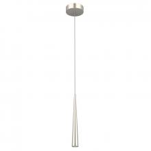 Westgate MFG C1 LCFT-MCTP-BN - CONE-SHAPE PENDANT CYLINDER 16in X 2", 5FT CORD, SELECT 3/6/9W, 30/40/50K, 0-10V OR TRIAC, DAMP