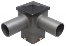 Westgate MFG C1 PSS4T90HTZ - SQUARE HORIZONTAL TENON, BRONZE, SLIPS ON 4" POLE, NO ADAPTOR NEEDED