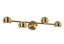 LNC Home A04442 - Stellevernic 4-Light Vanity