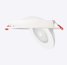 Luxrite LR23218 - 6" RECESSED FLOATING GIMBAL - 5 CCT SELECTABLE