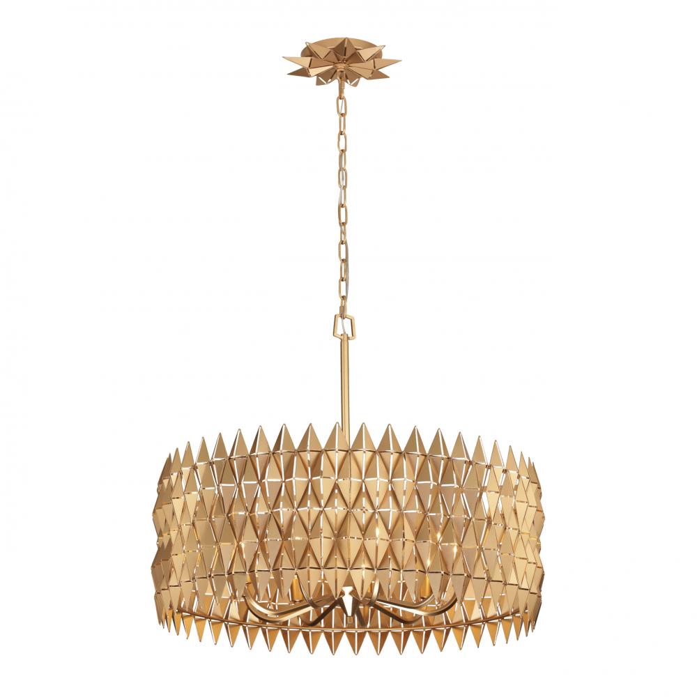 Forever 9-Lt Pendant - French Gold