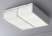 Varaluz 290S02CH - Twisted Sistah 2 Light LED Flush Mount Chrome