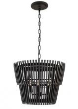 Varaluz 355P03CB - Apollo 3-Lt Pendant - Carbon