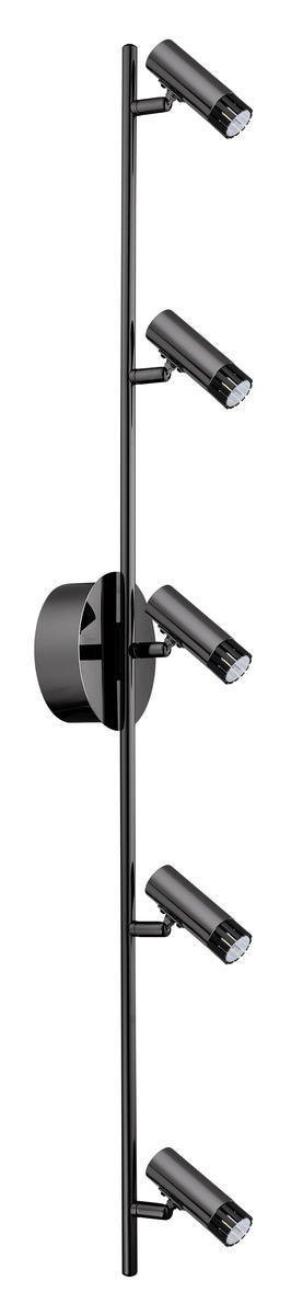5 LT Integrated LED Track Light w/ a Black Chrome Finish