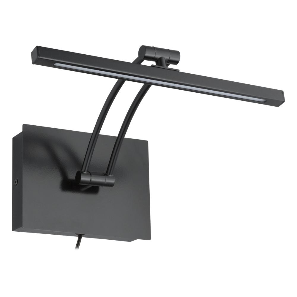 Integrated LED Wall Light w/ Matte Nickel Finish