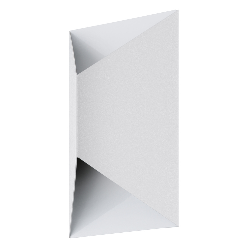 2 LT LED Wall Light w/ White Finsh