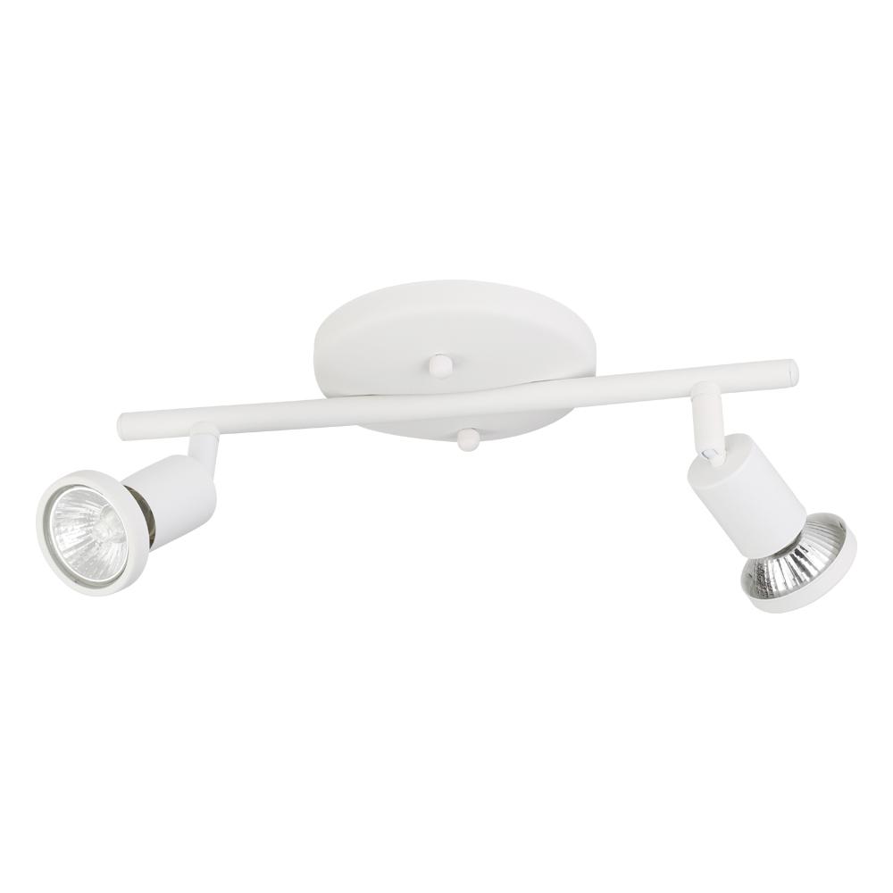 2 LT Fixed Track Light w/ White Finish