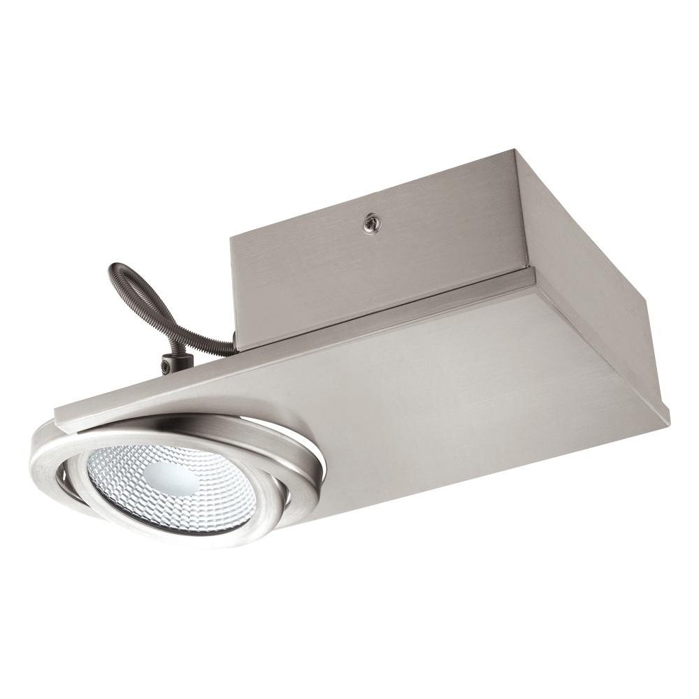 1 LT LED Wall Track Light w/ Matte Nickel Finish & Adjustable Lamp Head