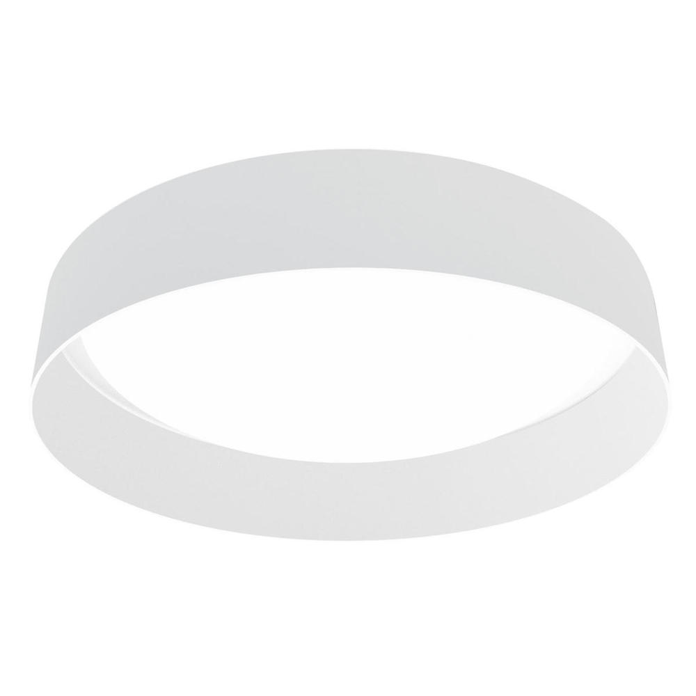 1 LT Integrated LED Ceiling Light w/ White Finish, White Diffuser & White Shade