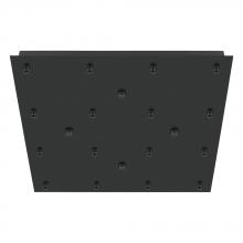 Eglo 204108A - 16 LT Square Canopy w/ Black Finish