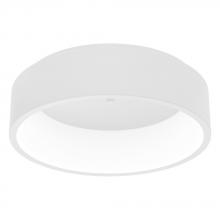 Eglo 39286A - 1 LT Integrated LED Ceiling Light w/ White Finish & White Shade, White Acrylic Diffuser