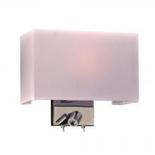PLC Lighting 24214PC113GU24 - 1 Light Wall Sconce Duke Collection 24214PC113GU24