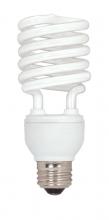 Satco Products Inc. S7233/TF - 26 Watt; Mini Spiral Compact Fluorescent; 5000K; 82 CRI; Medium base; 120 Volt; Shatter Proof