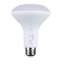 Satco Products Inc. S11784 - 8.5 Watt BR30 LED; 27K/30K/35K/40K/50K CCT Selectable; Dim to Warm; White Finish; 120 Volt
