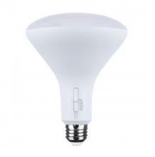 Satco Products Inc. S11785 - 11 Watt BR40 LED; 27K/30K/35K/40K/50K CCT Selectable; Dim to Warm; White Finish; 120 Volt