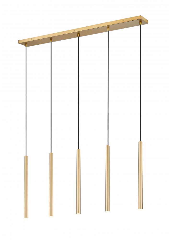 5 Light Linear Chandelier