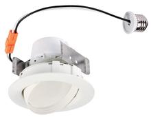 Westinghouse 5082000 - 10W Sloped Recessed LED Downlight 4" Dimmable 2700K E26 (Medium) Base, 120 Volt, Box