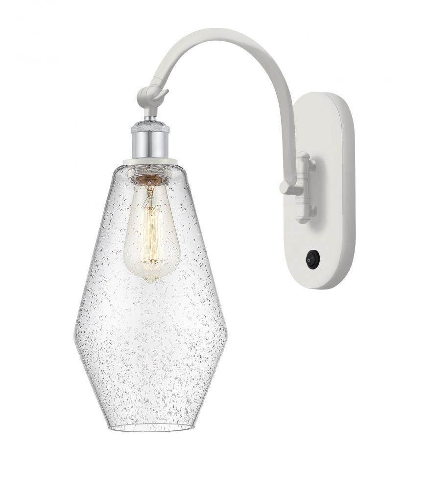 Cindyrella - 1 Light - 7 inch - White Polished Chrome - Adjustable Swing Arm