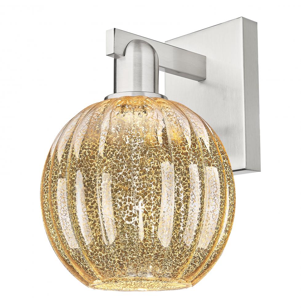 Preston - 1 Light - 6 inch - Brushed Satin Nickel - Sconce