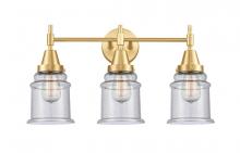 Innovations Lighting 447-3W-SG-G184-LED - Canton - 3 Light - 24 inch - Satin Gold - Bath Vanity Light