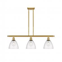 Innovations Lighting 516-3I-SG-GBD-754-LED - Bristol - 3 Light - 36 inch - Satin Gold - Cord hung - Island Light