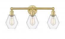 Innovations Lighting 616-3W-SG-G652-6 - Cindyrella - 3 Light - 24 inch - Satin Gold - Bath Vanity Light