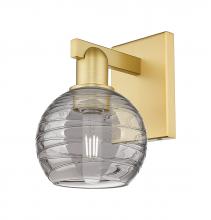 Innovations Lighting 716-1W-SG-G1213-6SM - Athens Deco Swirl - 1 Light - 6 inch - Satin Gold - Sconce