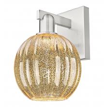 Innovations Lighting 716-1W-SN-G458-7ME - Preston - 1 Light - 6 inch - Brushed Satin Nickel - Sconce