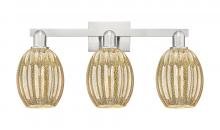 Innovations Lighting 716-3W-SN-G459-6ME - Preston - 3 Light - 26 inch - Brushed Satin Nickel - Bath Vanity Light