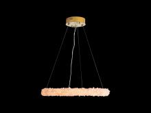 Golden 6884-30 CR - Corallo 30" LED Chandelier in Coral