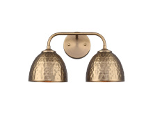 Golden 6950-BA2 MBS-MBS - Shepard 2-Light Bath Vanity in Modern Brass with Modern Brass