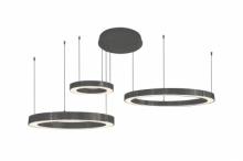 Avenue Lighting HF4443-BK - Aria 3 Ring Multi Port Pendant