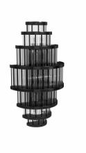 Avenue Lighting HF1921-GM - Waldorf Metal And Glass Rod Wall Sconce