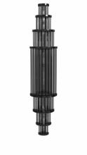 Avenue Lighting HF1922-GM - Waldorf Metal And Glass Rod Wall Sconce