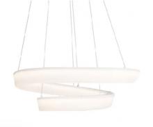 Kuzco Lighting Inc CH96636-WH - Fleur 36" LED spiral Pendant White