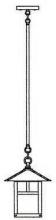 Arroyo Craftsman ESH-9ARM-BK - 9" evergreen stem hung pendant with classic arch overlay