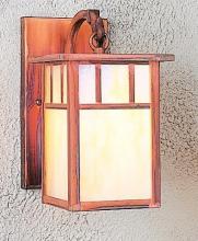 Arroyo Craftsman HB-4LAGW-BK - 4" huntington wall mount with classic arch overlay
