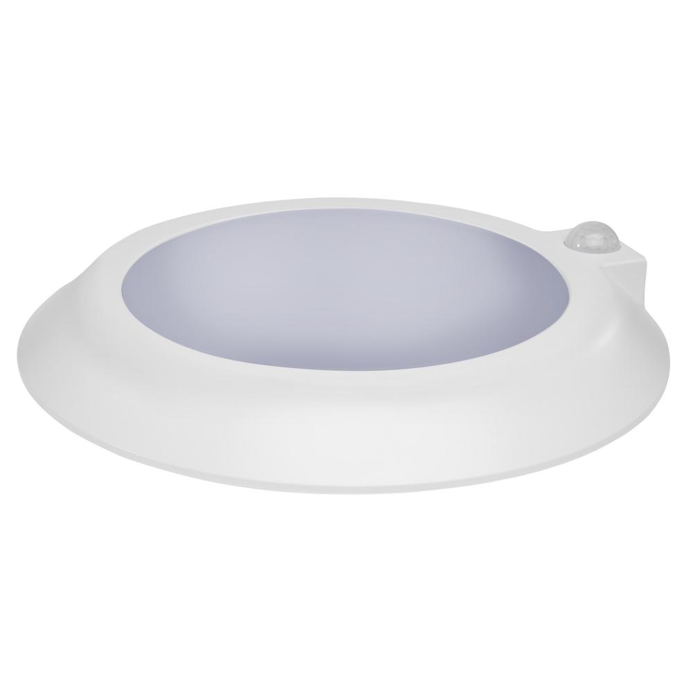 10 in.; LED Disk Light; CCT Selectable 3K/4K/5K; With Occupancy Sensor; White Finish