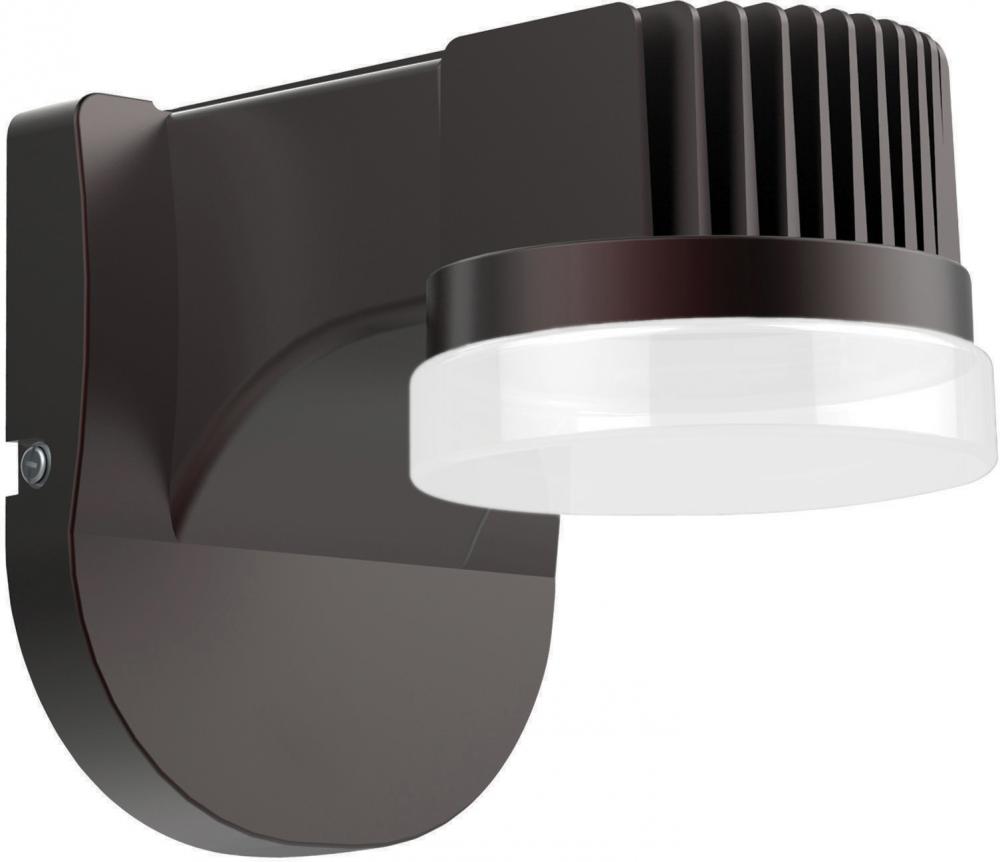 LED Wall Pack; 13 Watt; Bronze Finish; 120-277V