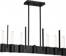 Nuvo 60/6495 - Rodin - 6 Light Island Pendant; Aged Bronze Finish