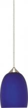 Nuvo 60/651 - 1 Light - 6" - Halogen Pendant - Cobalt Brandy