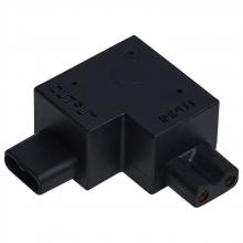 Nuvo 63/466 - L-Connector; Left Angle; Black Finish
