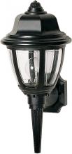 Nuvo SF77/804 - 1 Light - 18" - Wall Lantern - Hex Dome Lantern w/Clear Acrylic Panels