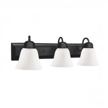 HOMEnhancements 20232 - Zora 3-Light 24" Square Back Vanity - MB
